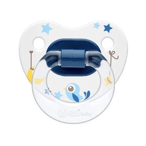 Suzeta din silicon ortodontica cu desen nr.1, 1 bucata 833, Wee Baby - Img 3