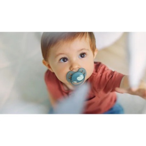 Suzete Ultra Soft SCF091/15 pentru 6-18 luni Bleu/Gri, 2 bucati, Philips Avent - Img 7