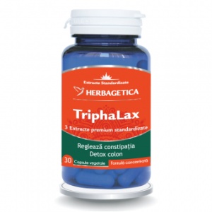 Triphalax, 30 capsule, Herbagetica