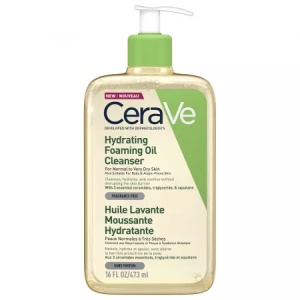 Ulei de curatare spumant hidratant pentru piele normala si uscata, 473ml, CeraVe - Img 1