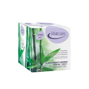Absorbante bambus de zi Bamboo, 14 bucati, Illa Care