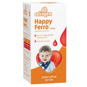 Alinan Happy Ferro sirop, 100ml, Fiterman