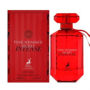 Apa de Parfum Pink Shimmer Secret Intense, Femei, 100 ml, Maison Alhambra - Img 2