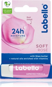 Balsam de buze Soft Rose, 4,8 g, Labello - Img 2
