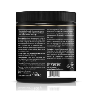 Beauty Help Ultra-Complex 9-in-1 Collagen Formula cu aroma de capsuni, 300g, Zenyth - Img 3