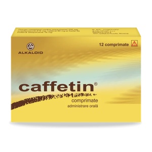 Caffetin, 12 comprimate, Alkaloid