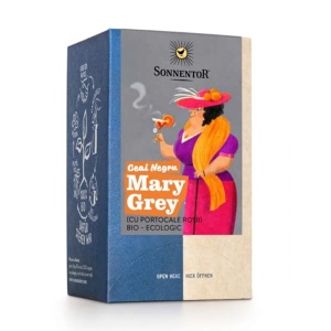 Ceai Negru Mary Grey cu Portocale Roșii, Eco, 18 plicuri, Sonnentor