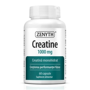 Creatine, 1000 mg, 60 capsule, Zenyth - Img 1