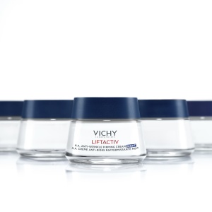 Crema antirid si fermitate de noapte pentru toate tipurile de ten Liftactiv HA, 50 ml, Vichy - Img 3