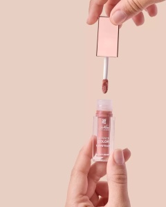 Fard lichid pentru obraz Lovely Touch Defence Color 401 rose, 5 ml, BioNike - Img 2