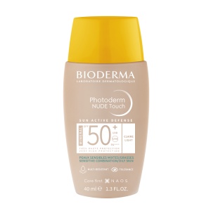 Fluid Nude Touch Mineral cu SPF50+ foarte deschis Photoderm, 40ml, Bioderma