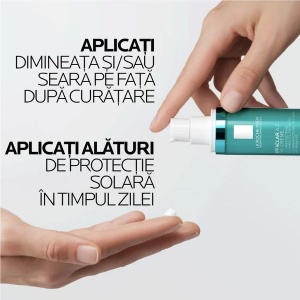 Gel-crema cu o textura usoara si o eficacitate dubla asupra imperfectiunilor si semnelor de imbatranire Effaclar A.Z., 40ml, La Roche-Posay - Img 7