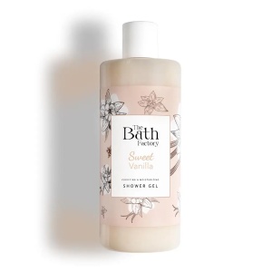 Gel de Dus Sweet Vanilla, 400 ml, The Bath Factory