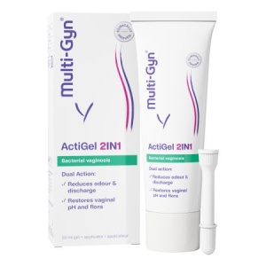 Gel pentru tratarea si ameliorarea vaginozei Actigel 2 in 1 Multi-Gyn, 50 ml, Bioclin - Img 3