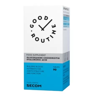 Glucosamine Chondroitin Hyaluronic Acid Good Routine, 90 comprimate, Secom - Img 1