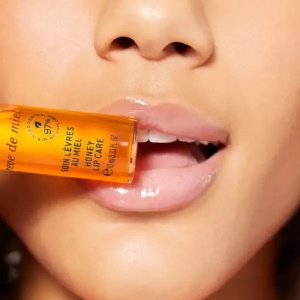 Luciu de buze hidratant cu miere Reve de Miel Honey, 10 ml, Nuxe - Img 4
