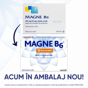Magne B6 100mg/10mg, 10 fiole, Sanofi - Img 8