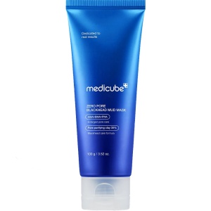 Masca de fata cu argila pentru curatarea profunda si micsorarea poriilor Zero Pore Blackhead Mud Mask, 100 g, Medicube
