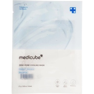 Masca de fata tip servetel pentru micsorarea porilor Zero Pore Cooling Mask, 27 g, Medicube