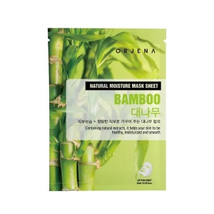 Masca servetel Natural Moisture Bamboo Sheet Mask, 25ml, Orjena
