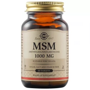 MSM 1000mg, 60 tablete, Solgar