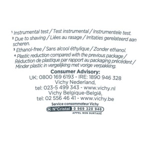 Pachet Deodorant roll-on antiperspirant pentru barbati Invisible Resist 72H, 50 ml + 50 ml, Vichy - Img 9