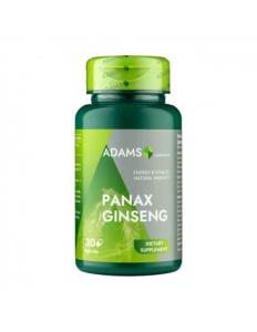 Panax Ginseng, 1000 mg, 30 capsule, Adams