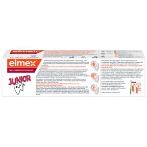 Pasta de dinti Anti-Caries Professional Junior 6-12 ani,75 ml, Elmex - Img 4