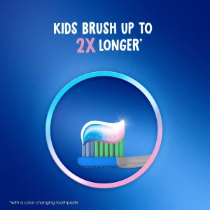 Pastă de dinți pentru copii 3+, cu schimbarea culorii, Bubblegum, 119 g, Crest Kid’s - Img 5
