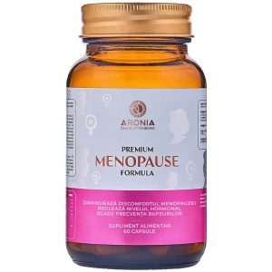 Premium Menopause Formula pentru confort în perioada menopauzei, 60 capsule, Aronia Charlottenburg