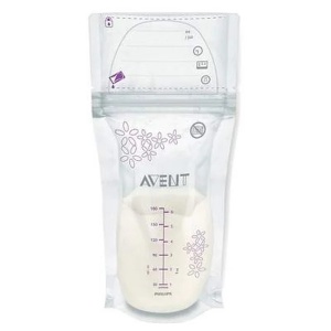 Pungi pentru stocarea laptelui SCF603/25, 25 bucati, Philips Avent