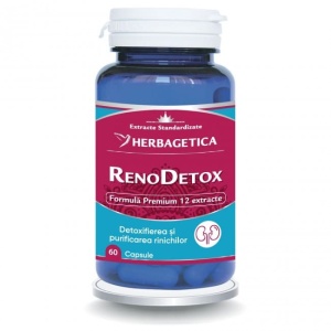 RenoDetox, 60 capsule, Herbagetica