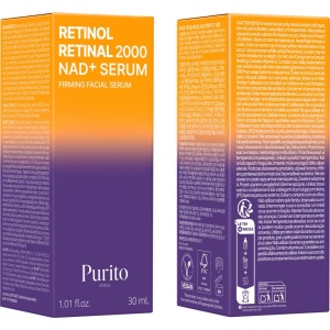 Ser de fata Retinol Retinal 2000 NAD+ Serum, 30 ml, Purito - Img 6