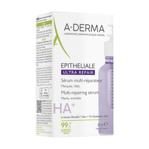 Ser multi-reparator anti-îmbătrânire, fără parfum Epitheliale Ultra Repair HA+, 30 ml, A-derma