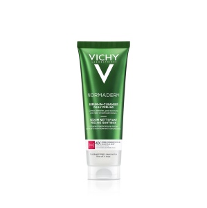 Serum de curatare exfoliant cu acid salicilic pentru ten gras cu tendinta acneica Normaderm, 125 ml, Vichy