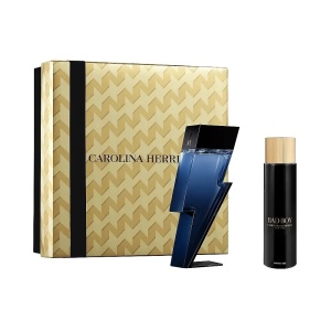 Set Bad Boy Cobalt: Apa de Parfum 50 ml + Gel de Dus 100 ml, Carolina Herrera