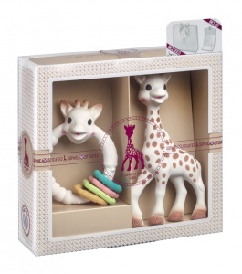 Set Cadou SOPHIEsticat – Girafa Sophie și Inel de dentiție Colo'Rings