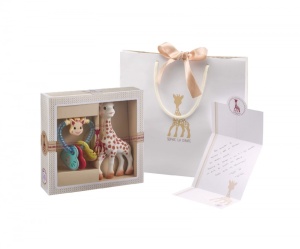 Set Cadou SOPHIEsticat – Girafa Sophie și Zornăitoare cu Inimioare - Img 2