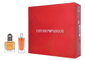 Set Stronger With You Apa de parfum 30 ml + Apa de parfum Intensely 15 ml, Armani - Img 1