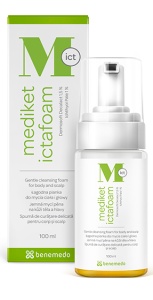 Spuma de curatare delicata pentru scalp si corp Mediket Ictafoam, 100 ml, Benemedo