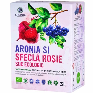Suc Bio de aronia si sfecla, 3L, Aronia Charlottenburg