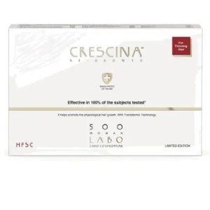 Tratament pentru femei Re-growth HFSC 500 Crescina, 5 fiole, Labo