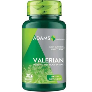 Valeriana 300mg, 30 capsule, Adams Vision