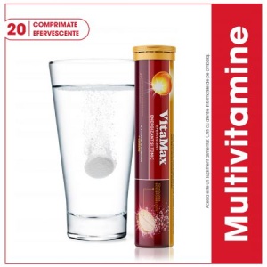 Vitamax Efervescent, 20 comprimate, Perrigo - Img 2