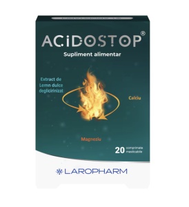 Acidostop, 20 comprimate masticabile, Laropharm