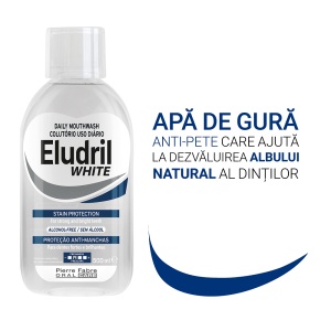 Apa de gura anti-pete White, 500 ml, Eludril - Img 2