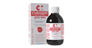 Apa de gura cu clorhexidina 0.20% Ads Dna Relief Pro, 200 ml, Curasept - Img 1