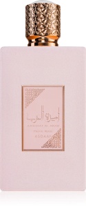 Apa de Parfum Asdaaf, Ameerat Al Arab Prive Rose, Femei, 100ml, Lattafa