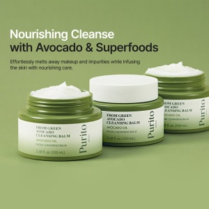 Balsam de curatare From Green Avocado Cleansing Balm, 100 ml, Purito - Img 5
