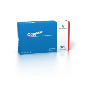 CorBleu, 30 capsule moi, Bleu Pharma